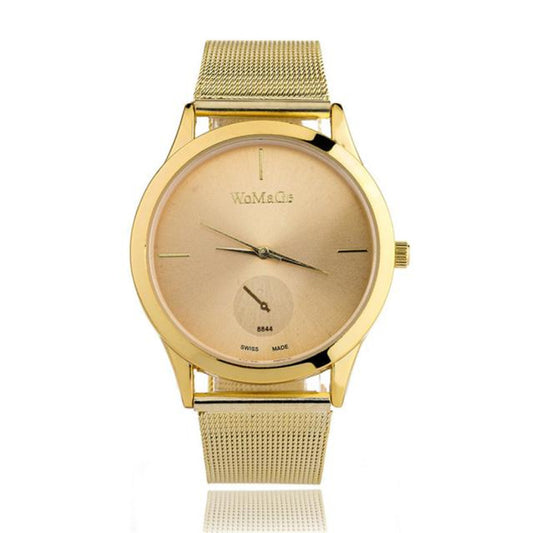 Montre Quartz Unisexe – Bracelet Similicuir, Mouvement Quartz